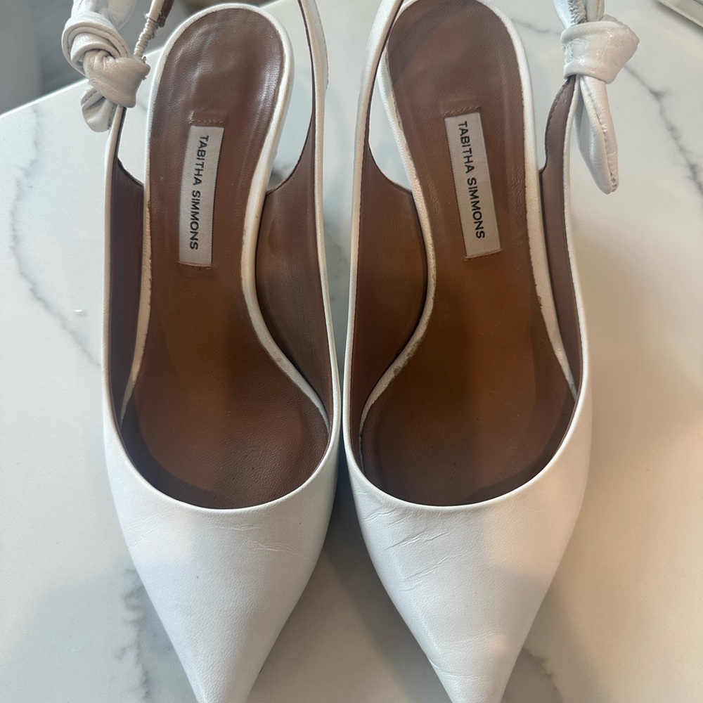 Tabitha Simmons White Women's Shoes